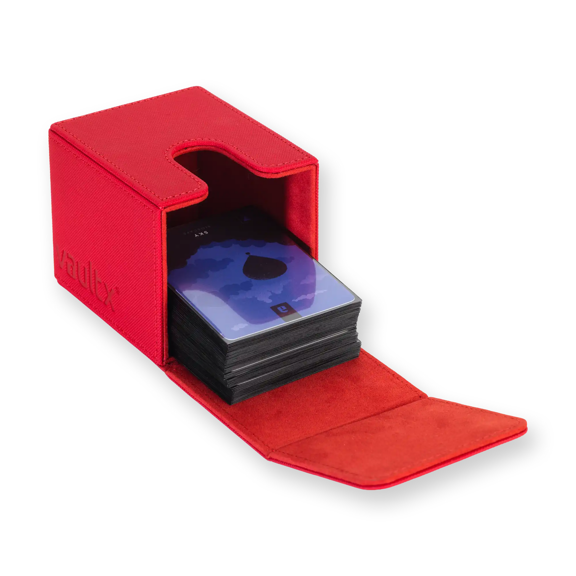 Exo-Tec® Toploading Deck Box 80+  Product Gallery Image 3 [9308-fire-red]