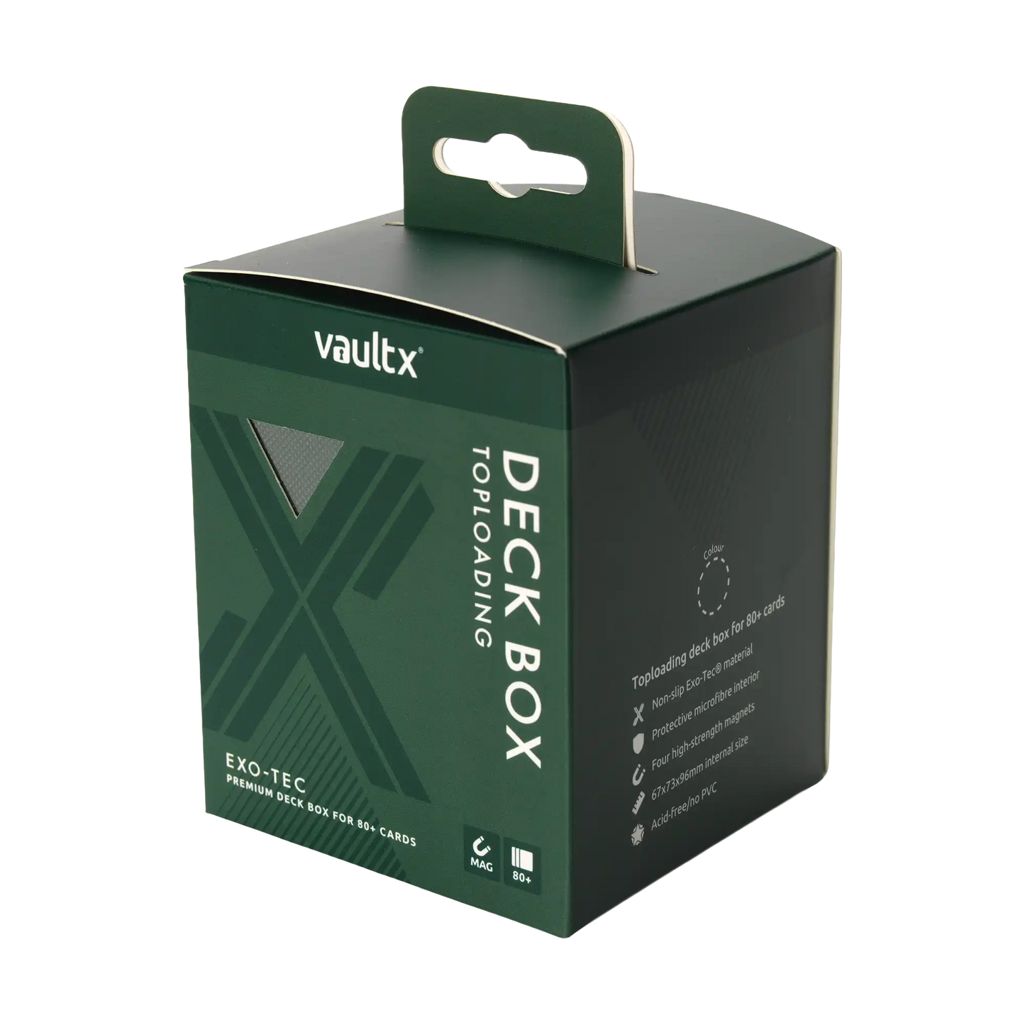 Exo-Tec® Toploading Deck Box 80+  Product Gallery Image 8 [9308-forest-green]