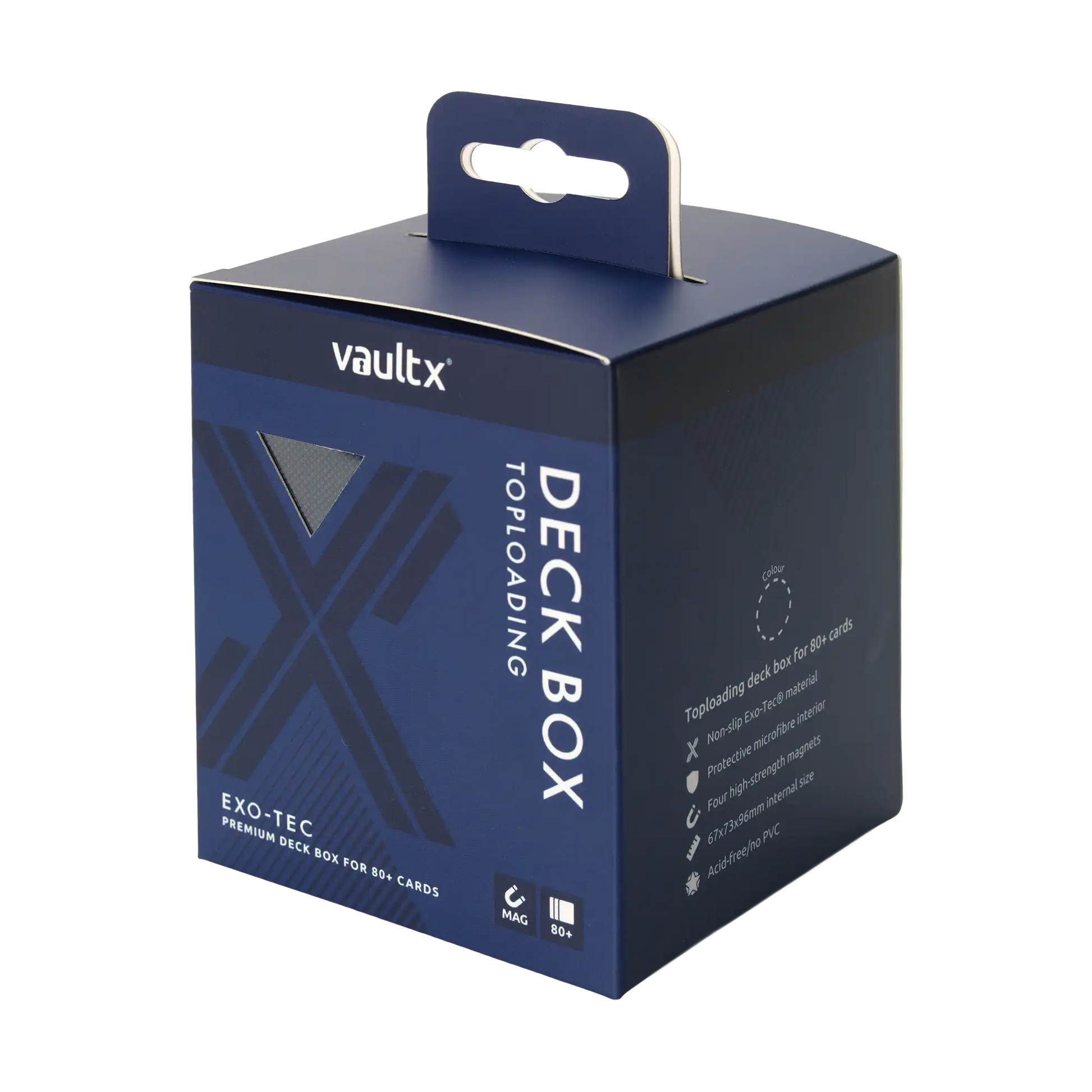 Exo-Tec® Toploading Deck Box 80+  Product Gallery Image 8 [9308-royal-blue]