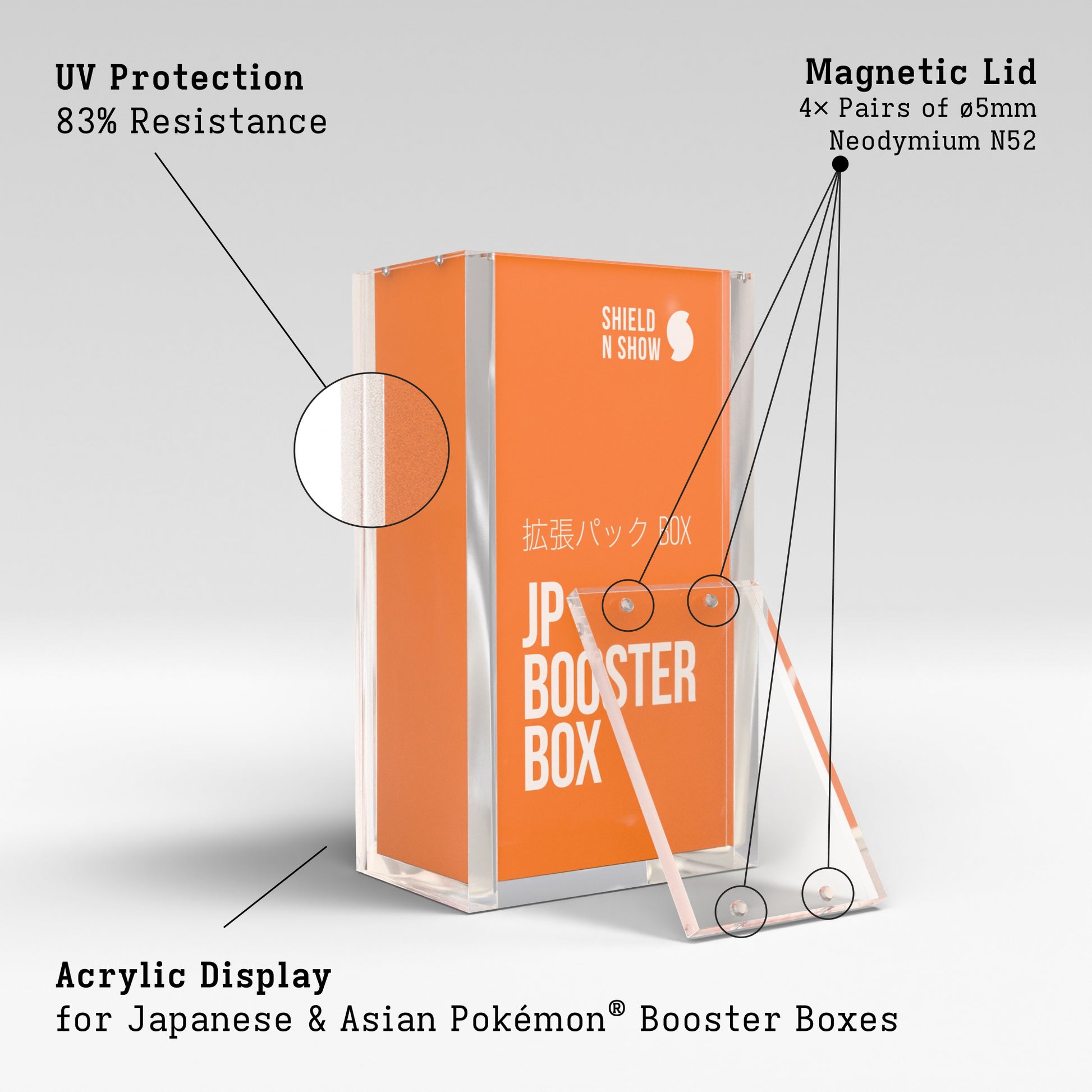 JP Booster Display Case Product Gallery Image 3