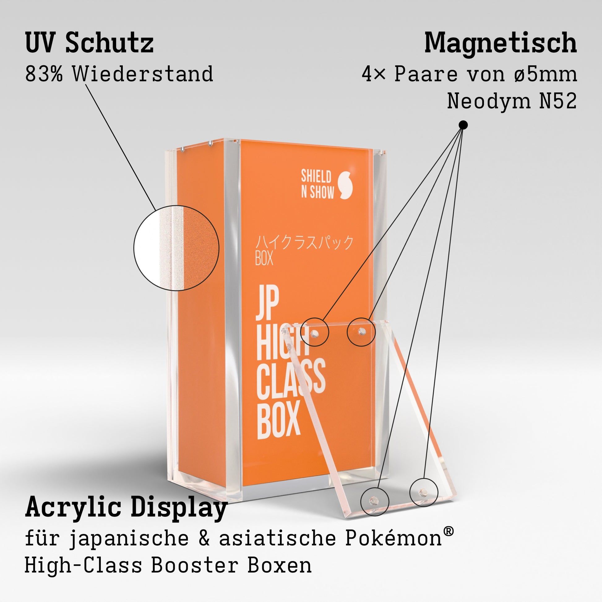 JP High-Class Display Case Product Gallery Image 6 (de)