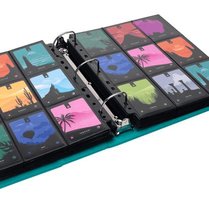 Large Exo-Tec® Ring Binder Product Gallery Image 2 [9301-ocean-blue]