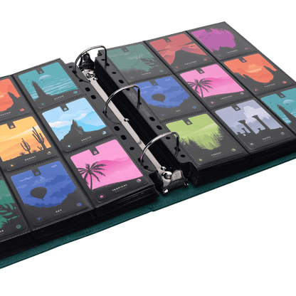 Large Exo-Tec® Ring Binder Product Gallery Image 2 [9301-forest-green]