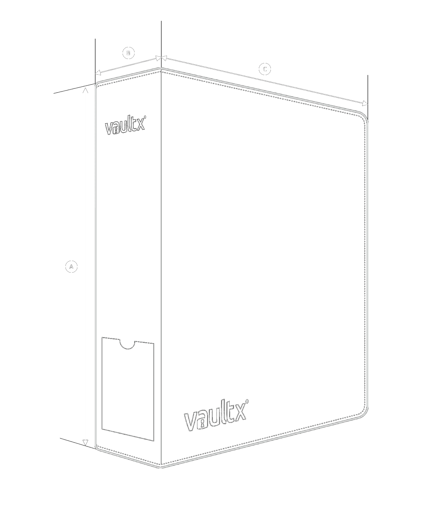Large Exo-Tec® Ring Binder Specs Image