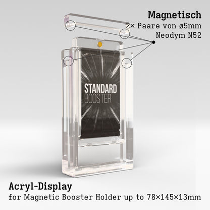 Magnetic Booster Holder Display Case Product Gallery Image 7 (de)