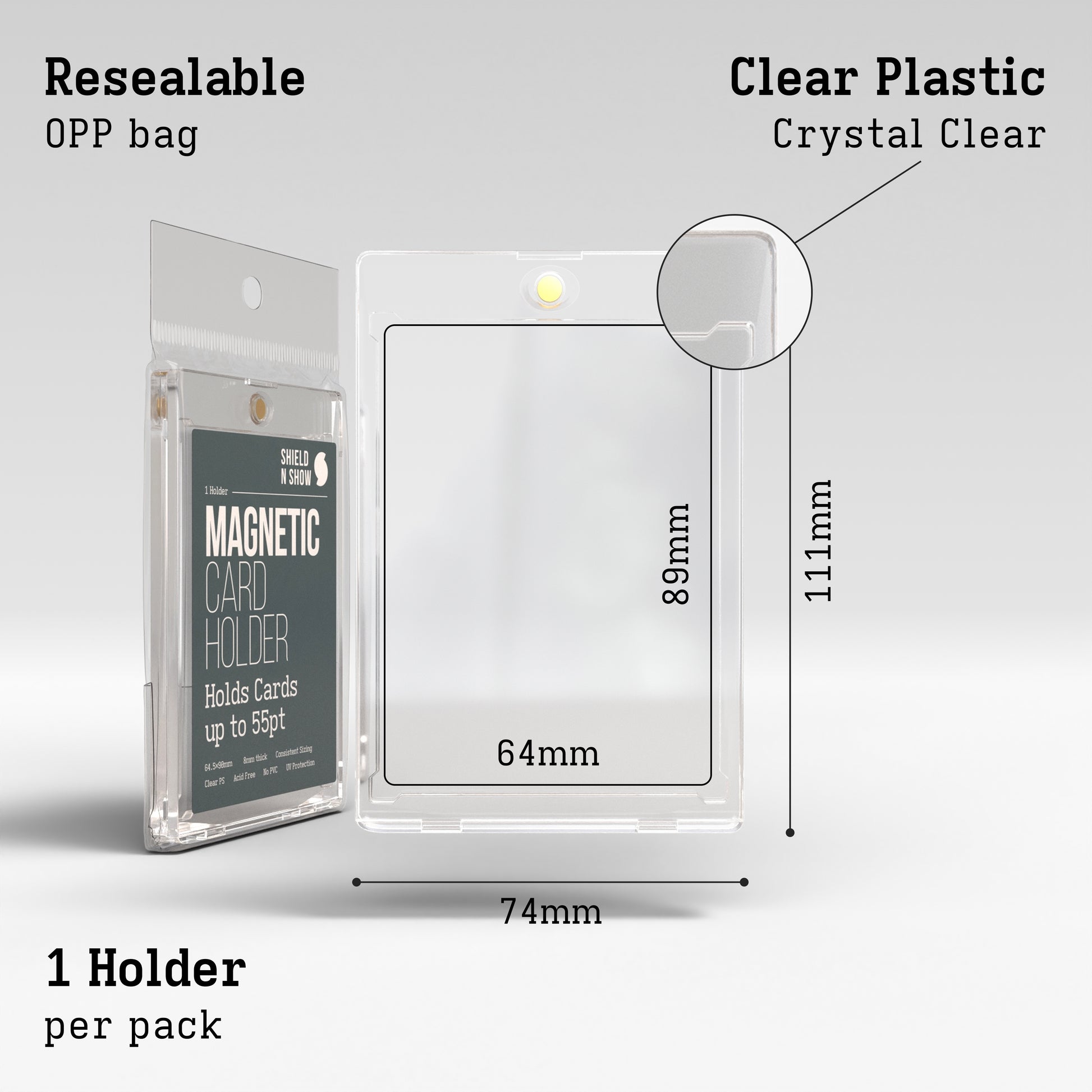 Magnetic Card Holder Product Gallery Image 3 (en)