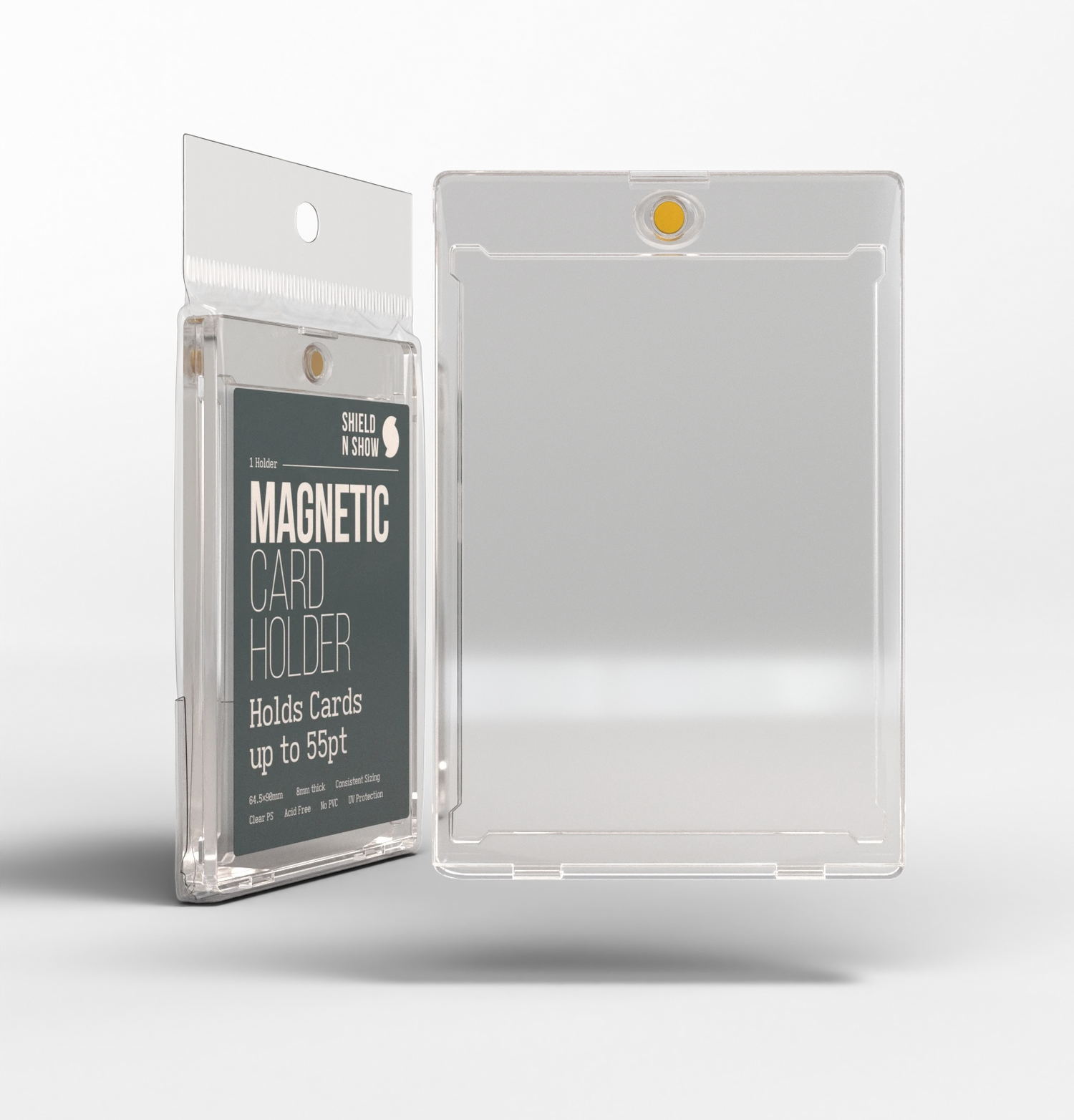 Magnetic Card Holder Specs Image