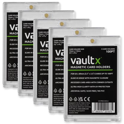 Magnetic Card Holders Product Gallery Image 1 [9302-5-×-100pt]