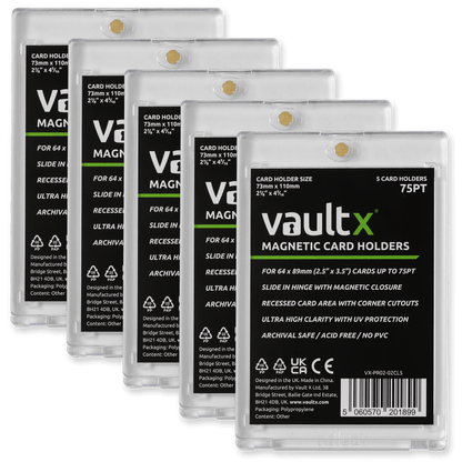 Magnetic Card Holders Product Gallery Image 1 [9302-5-×-75pt]