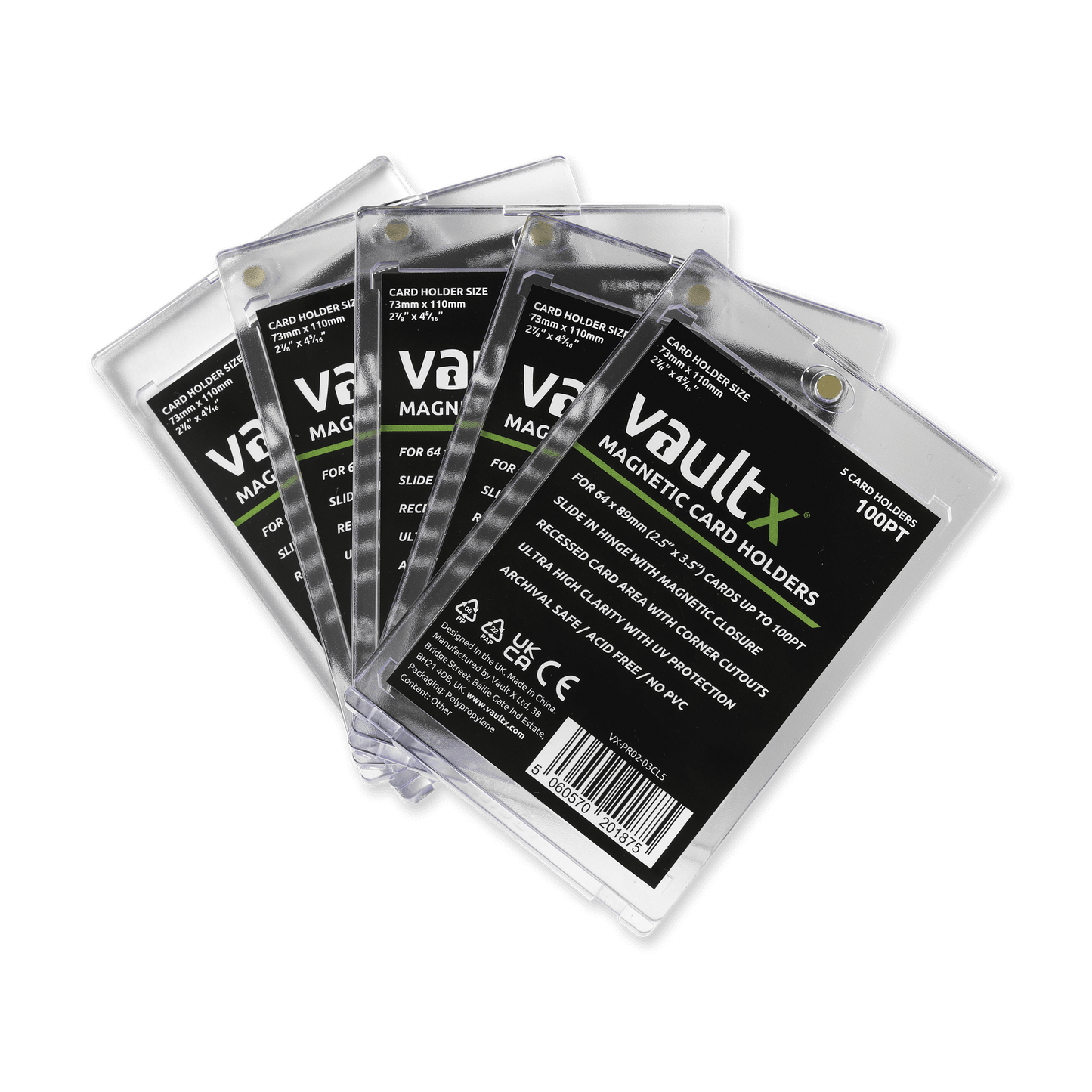 Magnetic Card Holders Product Gallery Image 3 [9302-5-×-100pt]