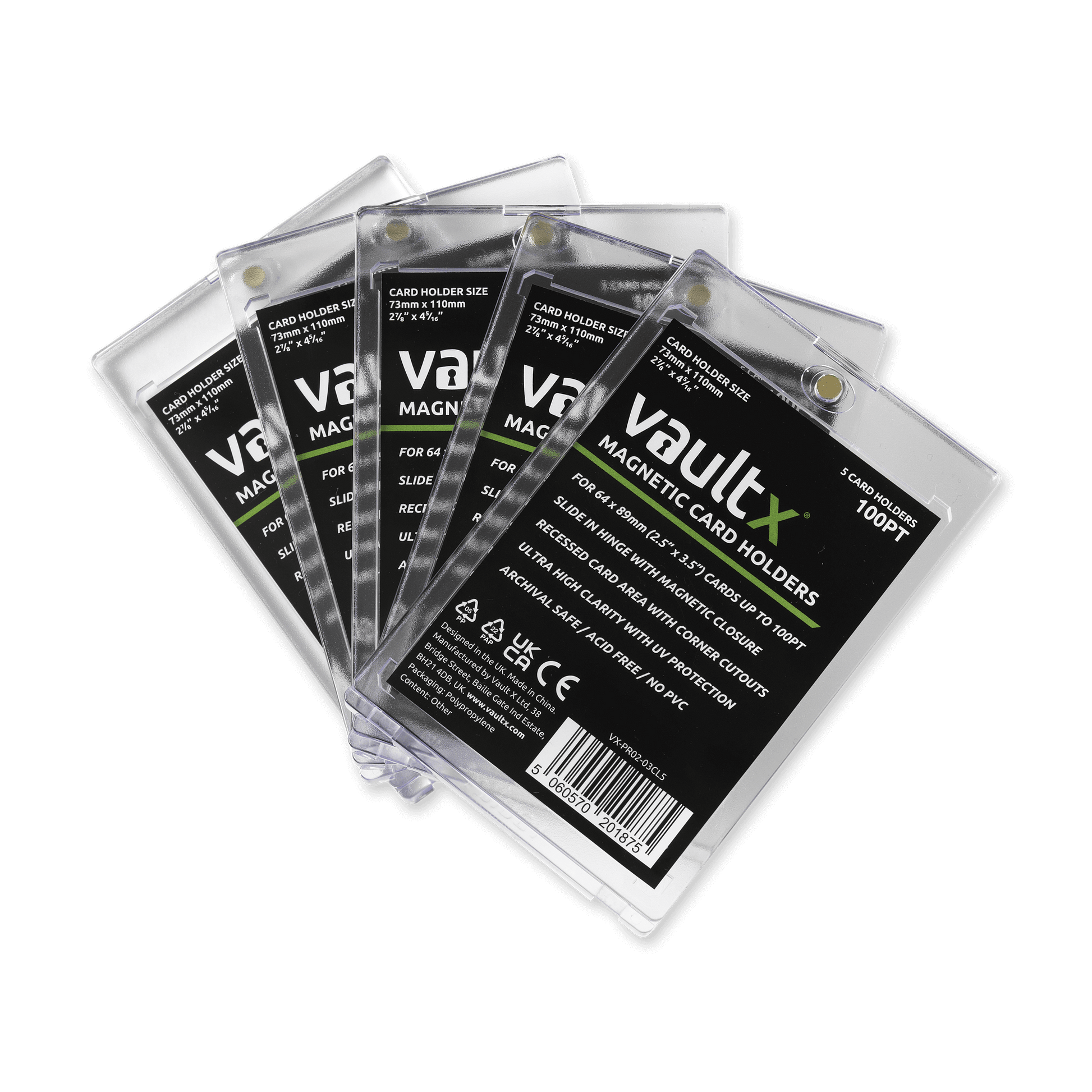 Magnetic Card Holders Product Gallery Image 3 [9302-5-×-100pt]