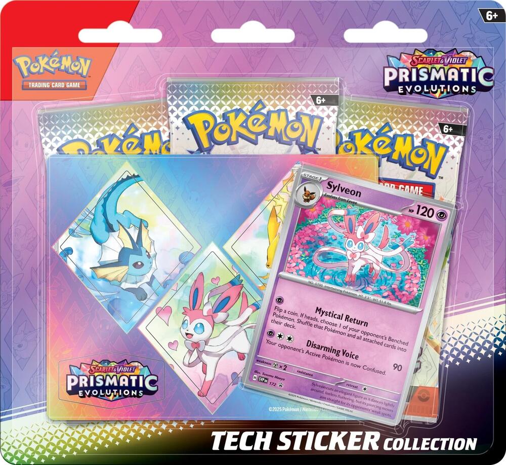 Prismatic Evolution - Tech Sticker Collection 🇬🇧 Product Variant Image [51-SV8-5-TS-S]