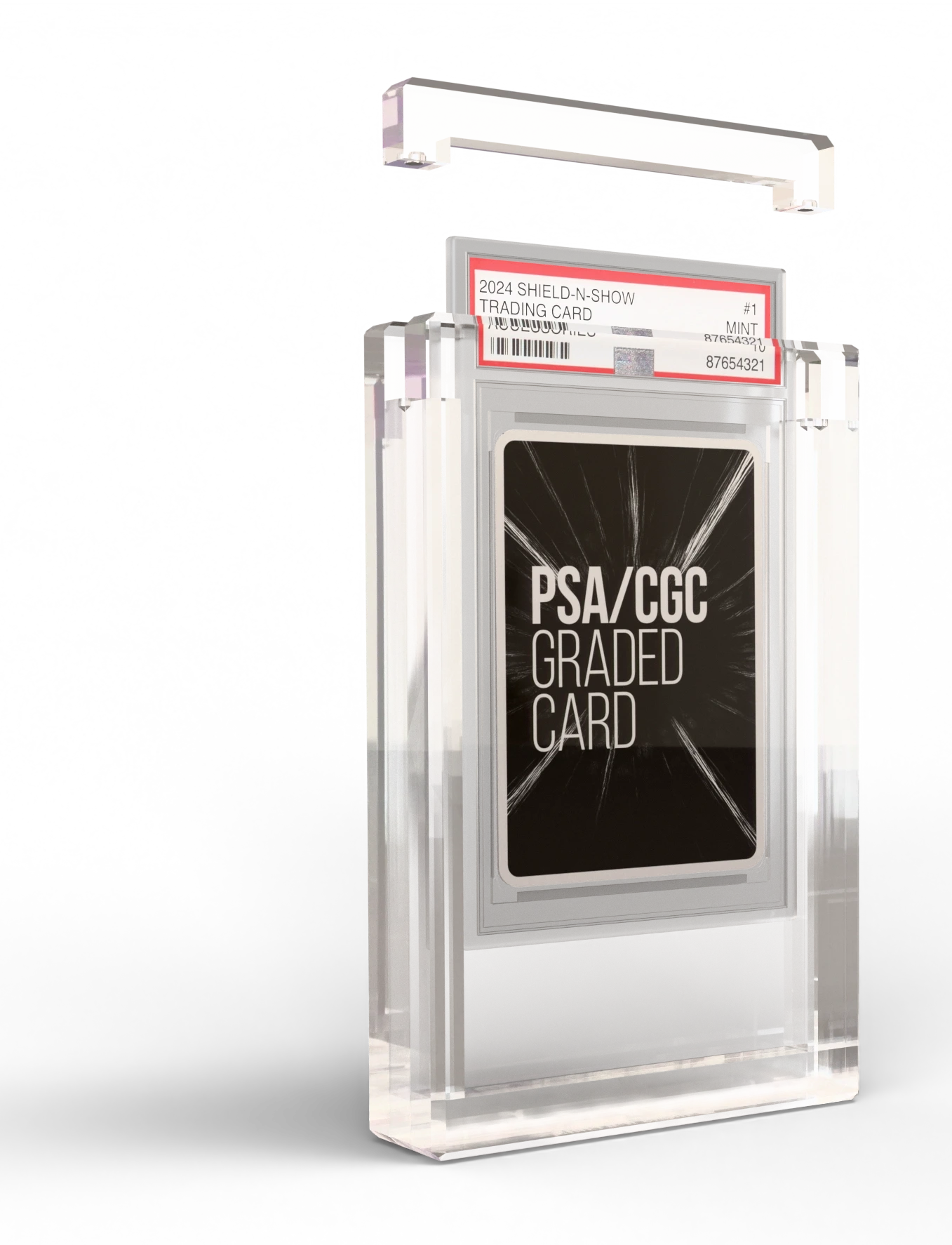 PSA and CGC Graded Card Display Case Features