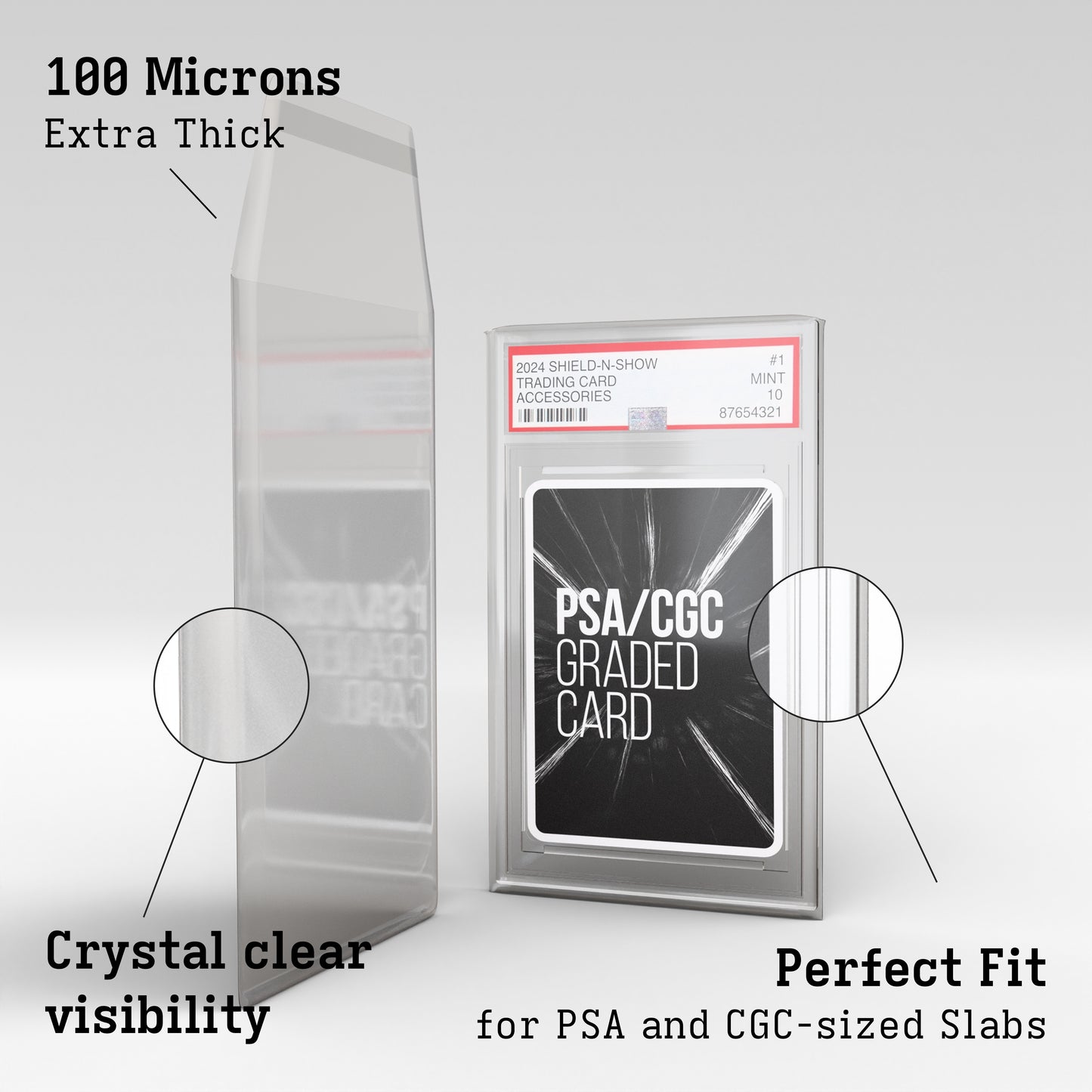 Thick Graded Sleeves for PSA/CGC Product Gallery Image 2 (en)
