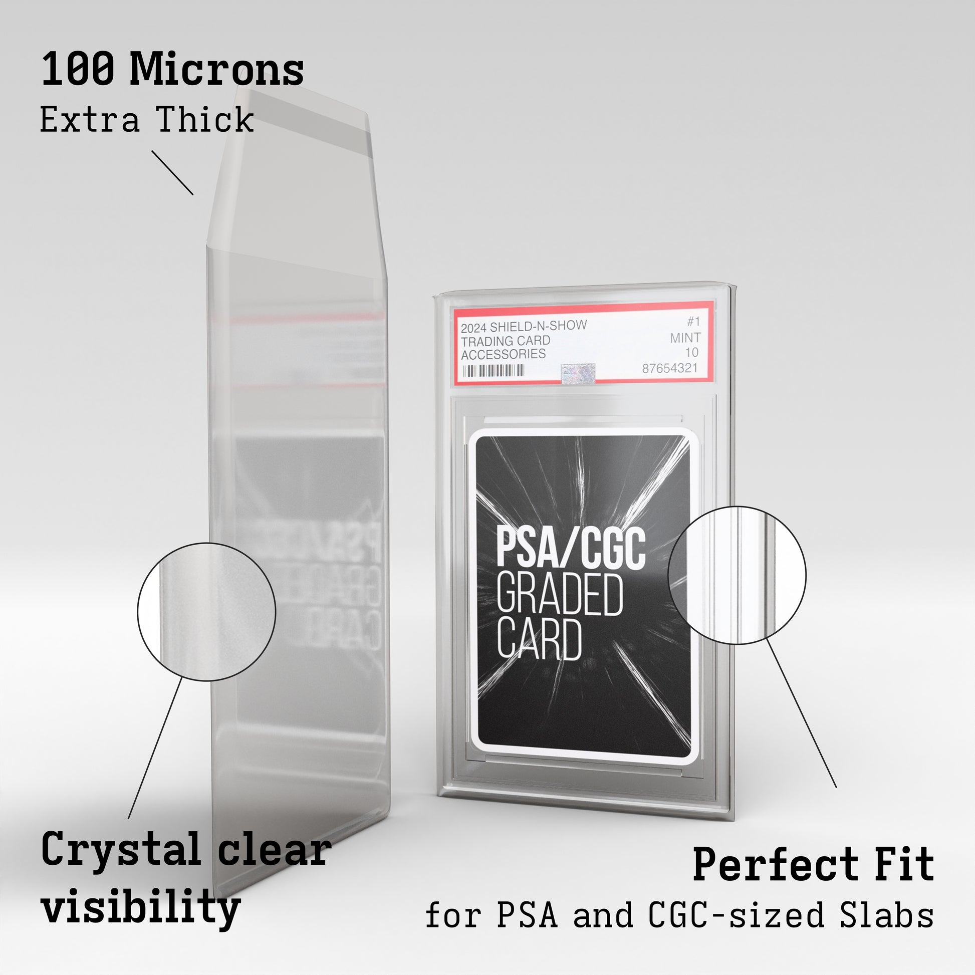 Thick Graded Sleeves for PSA/CGC Product Gallery Image 2 (en)
