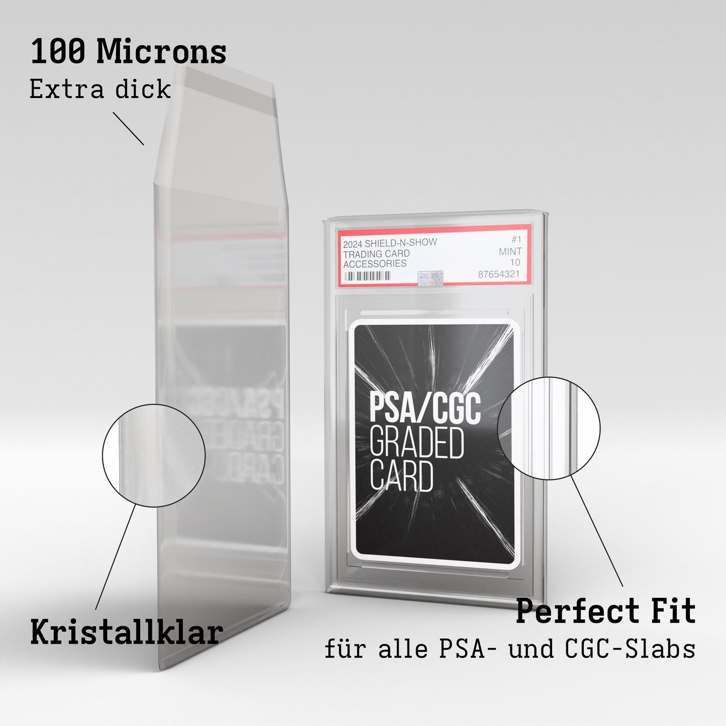 Thick Graded Sleeves for PSA/CGC Product Gallery Image 6 (de)