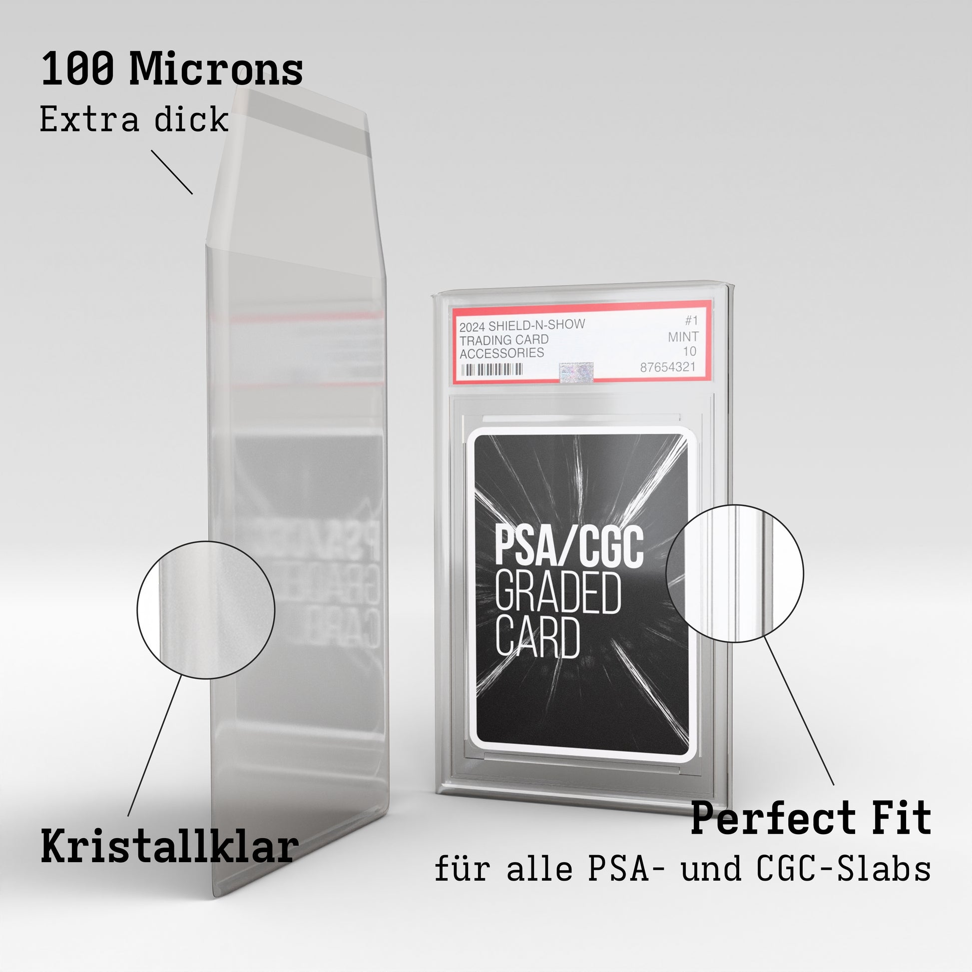 Thick Graded Sleeves for PSA/CGC Product Gallery Image 6 (de)