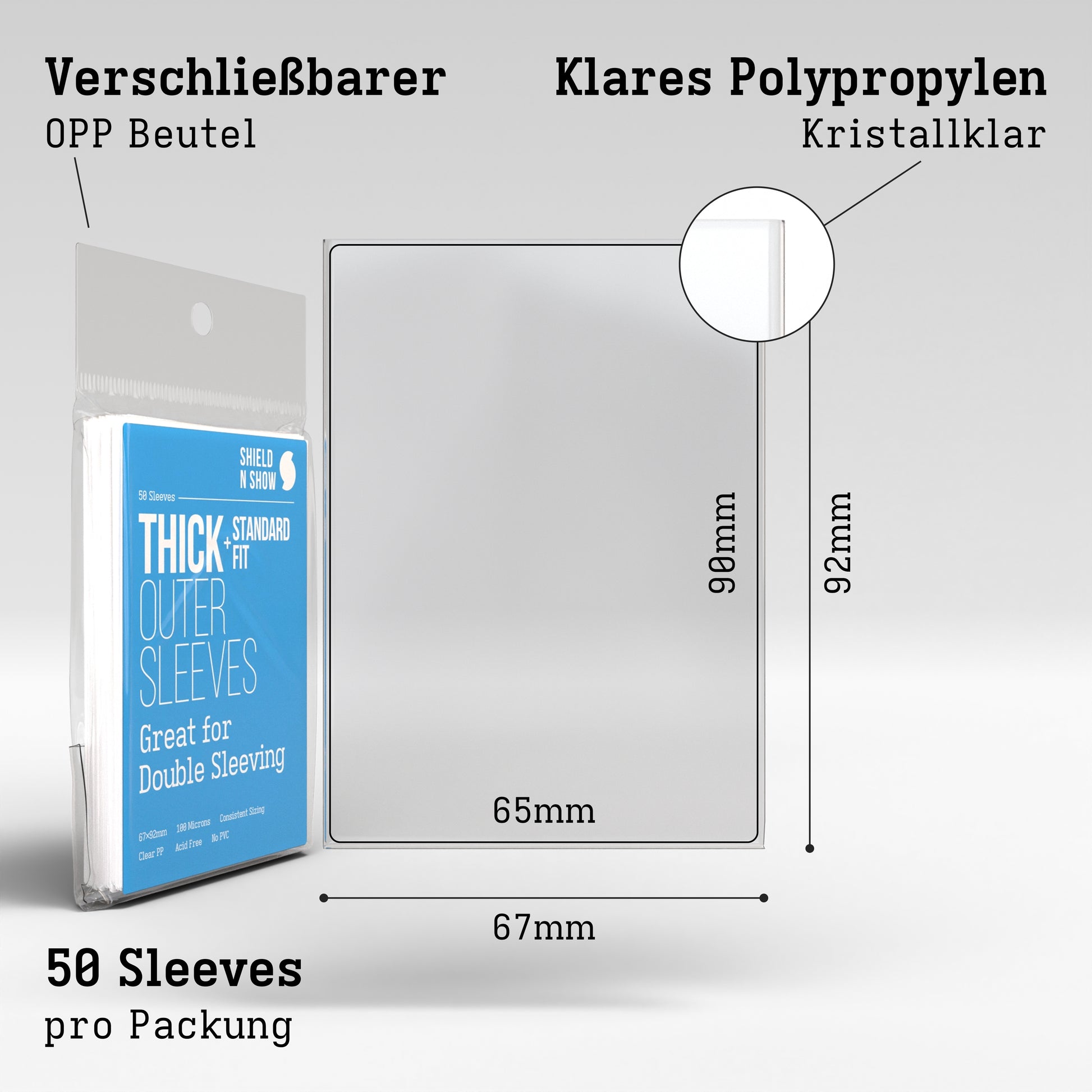 Thick Outer Sleeves Product Gallery Image 7 (de)