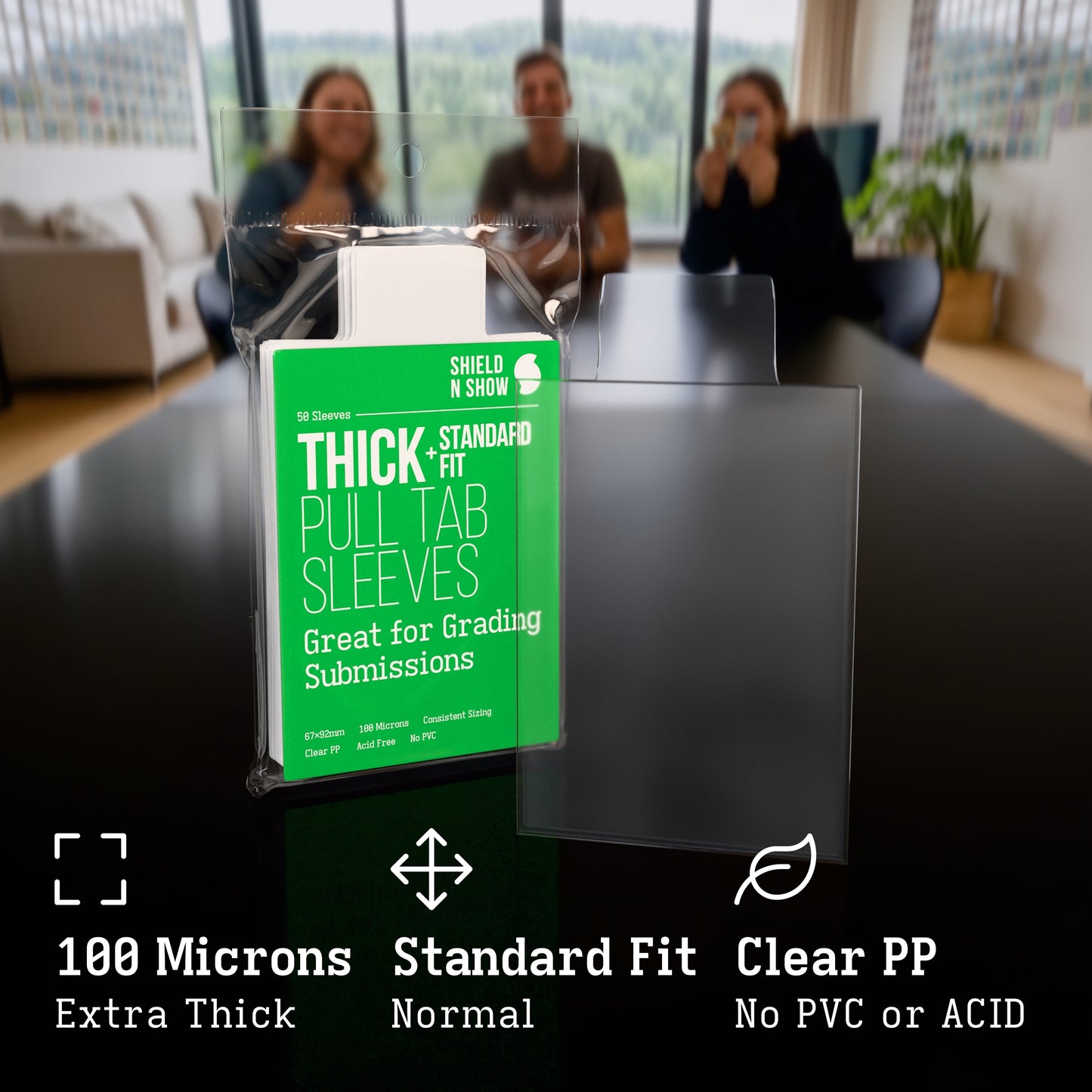 Thick Pull Tab Sleeves Product Gallery Image 1 (en)