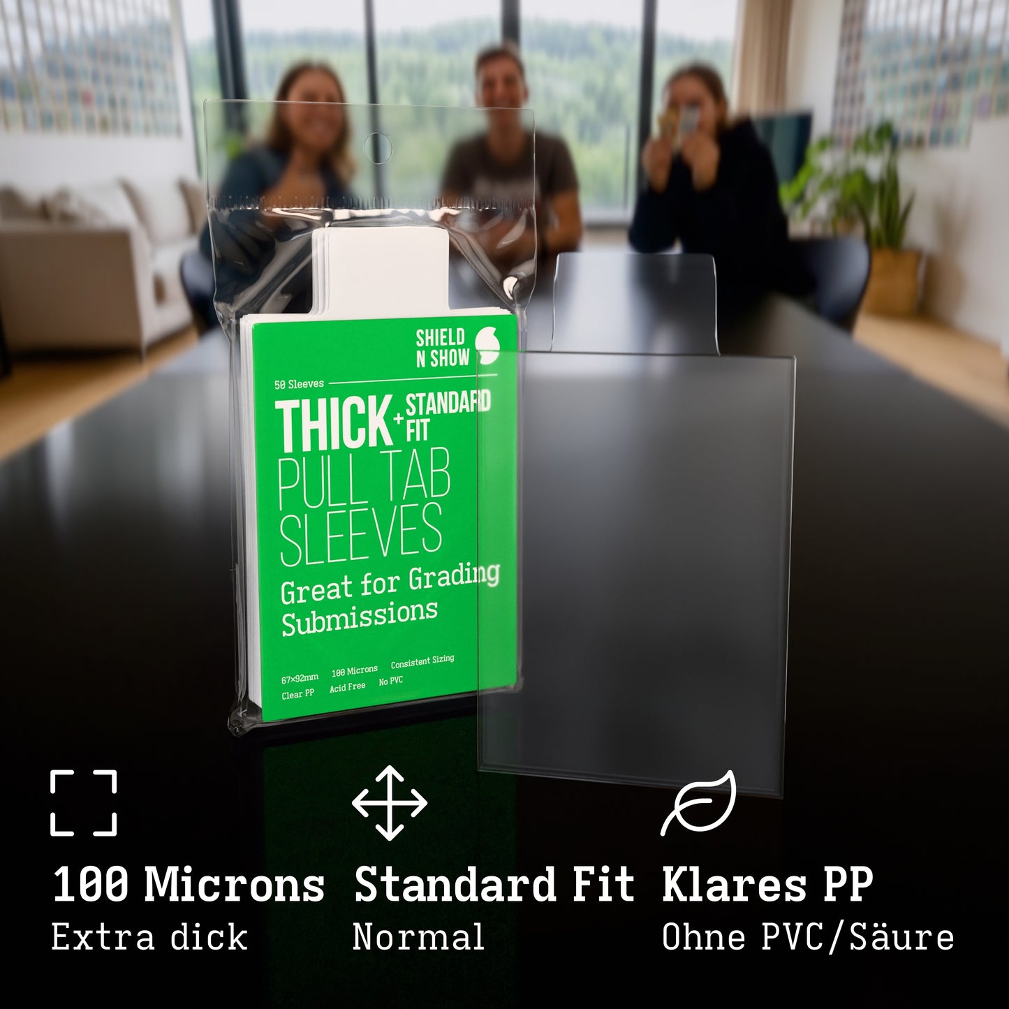 Thick Pull Tab Sleeves Product Gallery Image 5 (de)