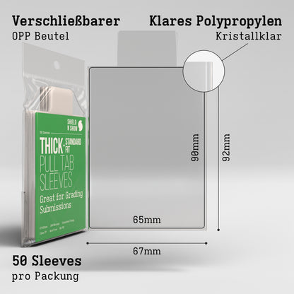 Thick Pull Tab Sleeves Product Gallery Image 7 (de)