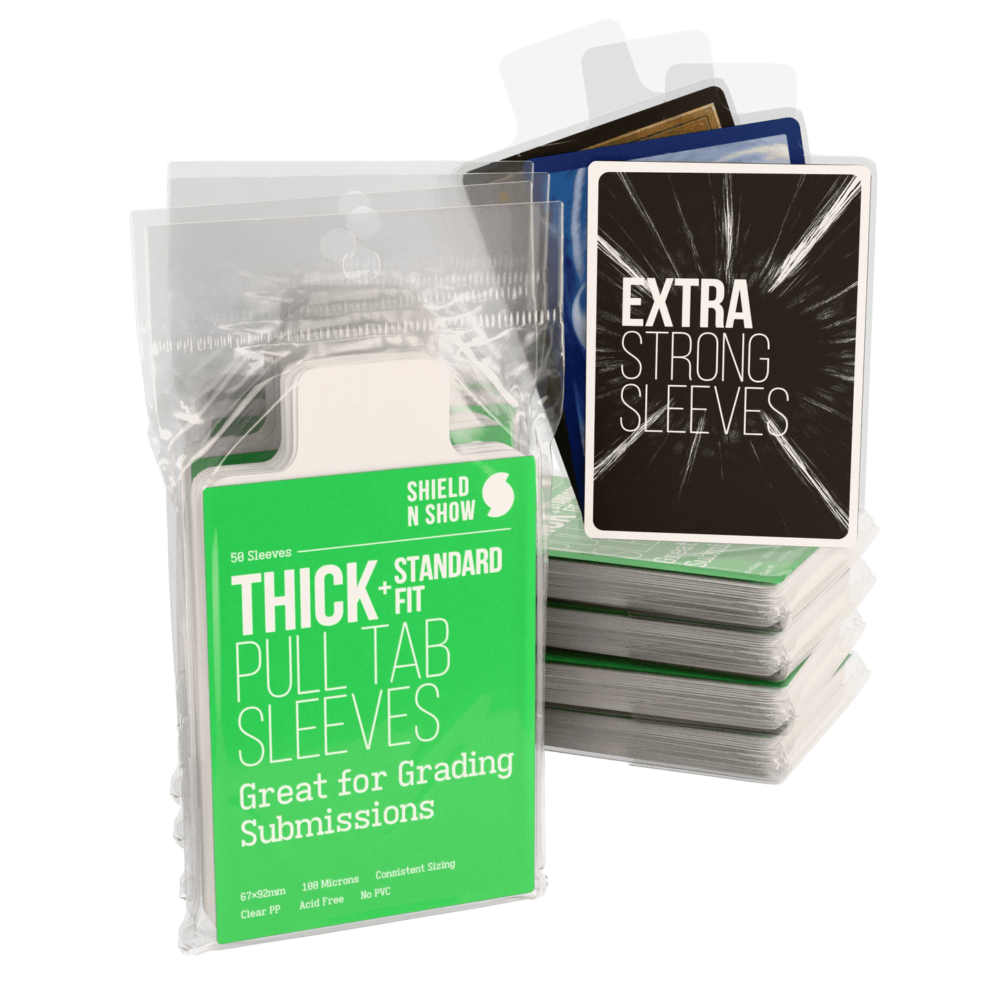 Thick Pull Tab Sleeves Product Variant Image [1004-01-008]