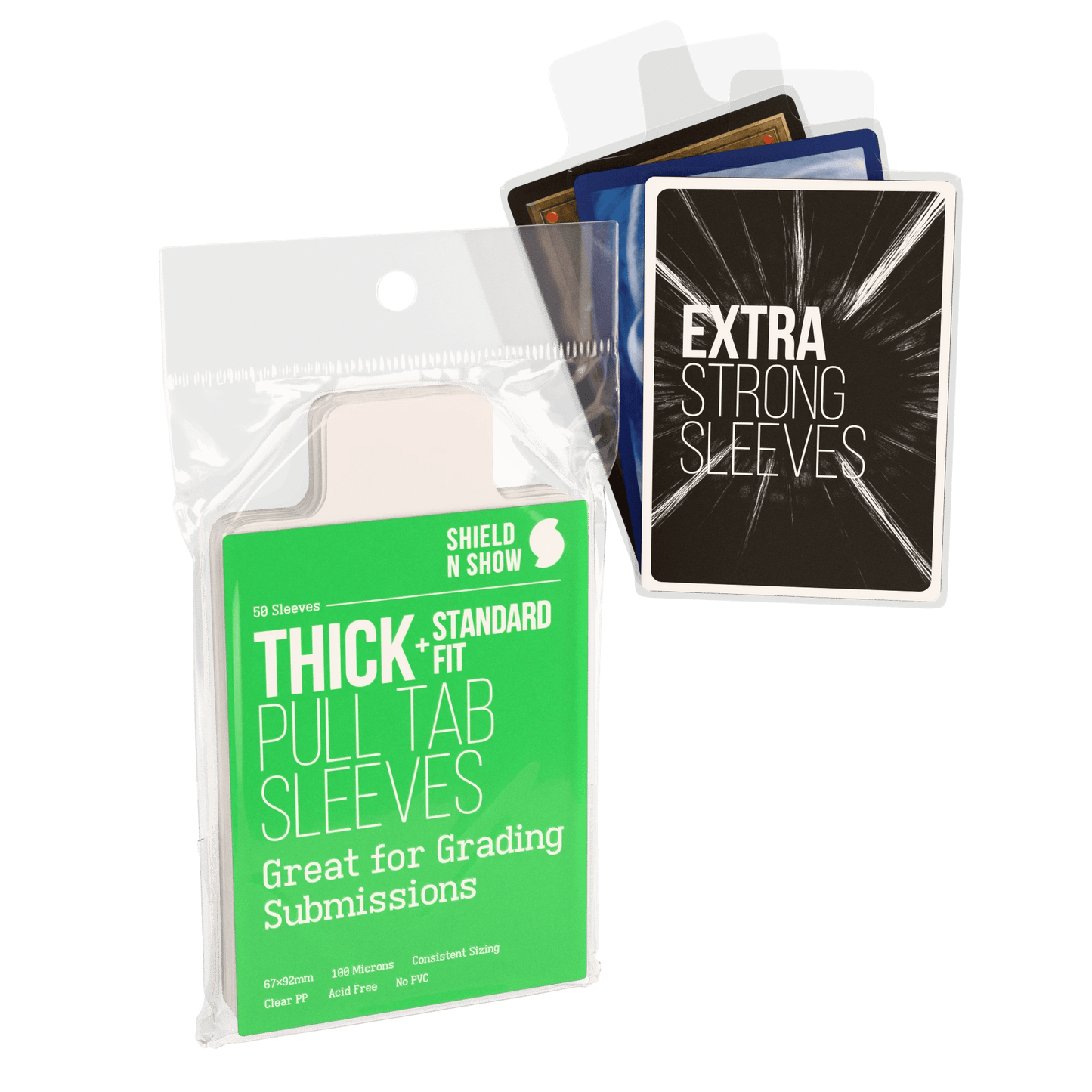 Thick Pull Tab Sleeves Product Variant Image [1004-01]